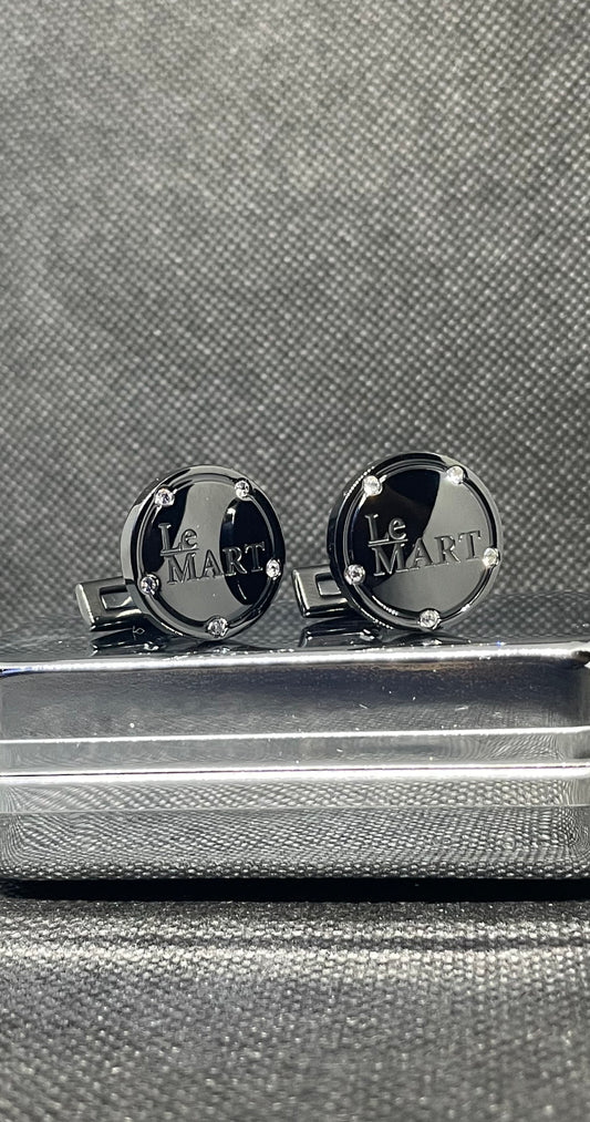 Le Mart Stainless steel cufflinks